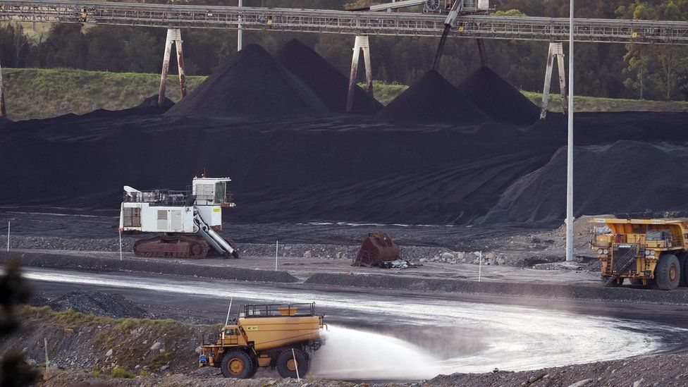 A 2015 picture of a coal mine in the Hunter Valley region in New South Wales state