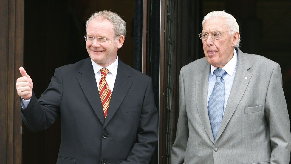 Martin McGuinness and Ian Paisley