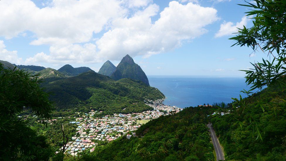 St Lucia's Pitons