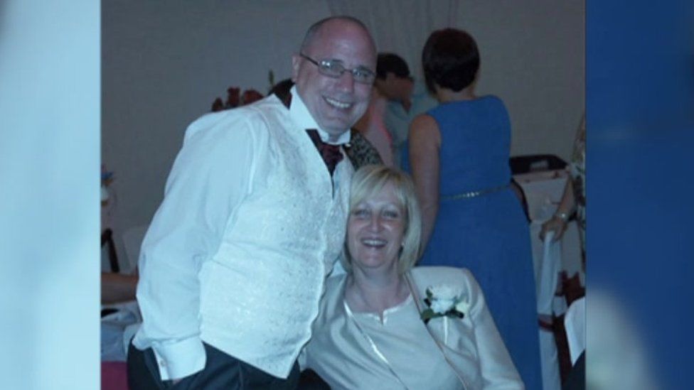 Ian Burton with his wife Wendy