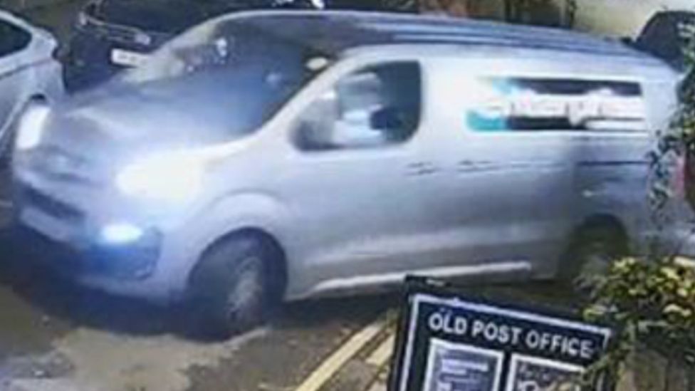 Image of silver van released by police