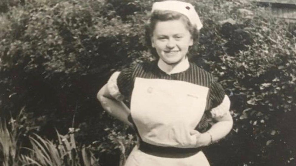 Helga's mother Helene was a Silesian refugee in World War 2 having been an interpreter for the British army