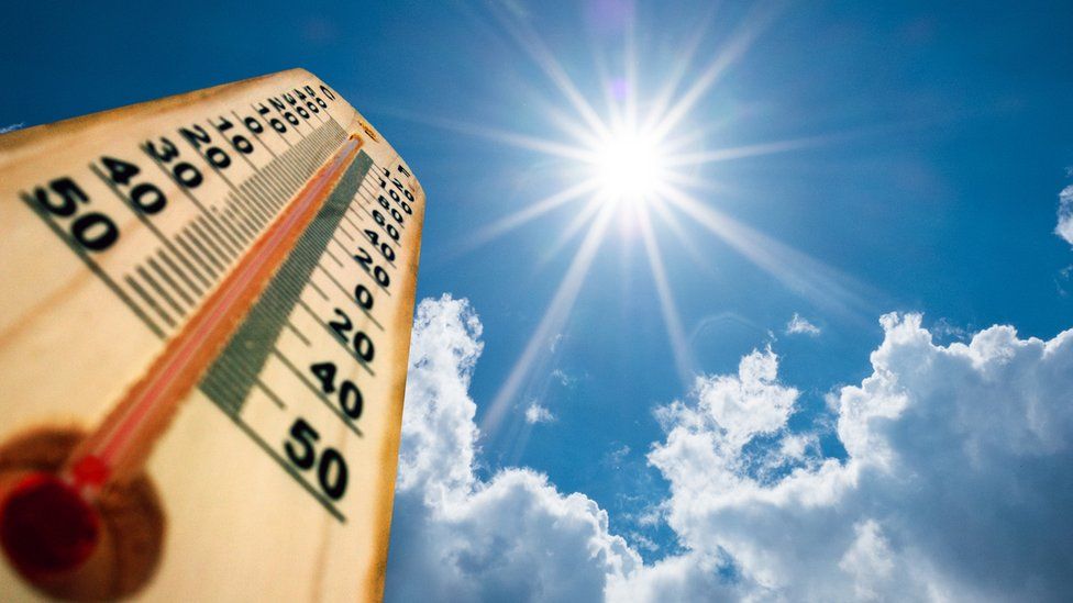 Thermometer and sunshine