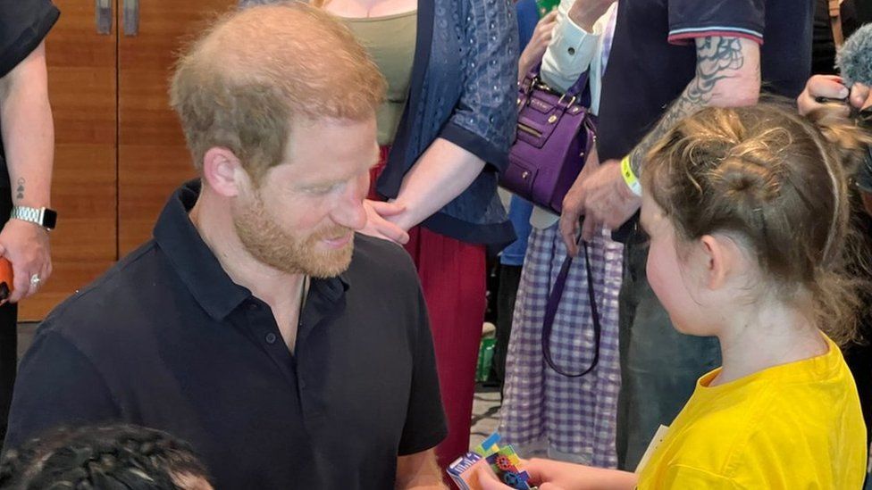 Prince Harry at the Scotty's Little Soldiers event
