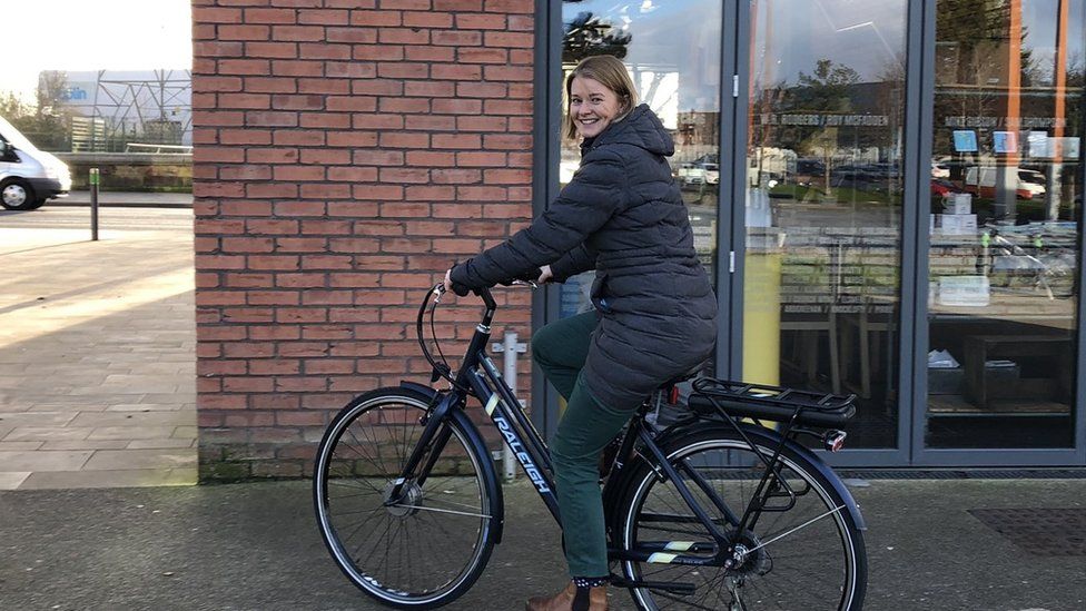 Anne Madden, Sustrans, is passionate about getting more people cycling and walking