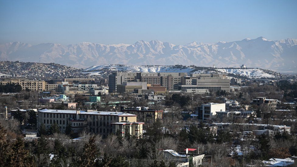 General view of city of Kabul