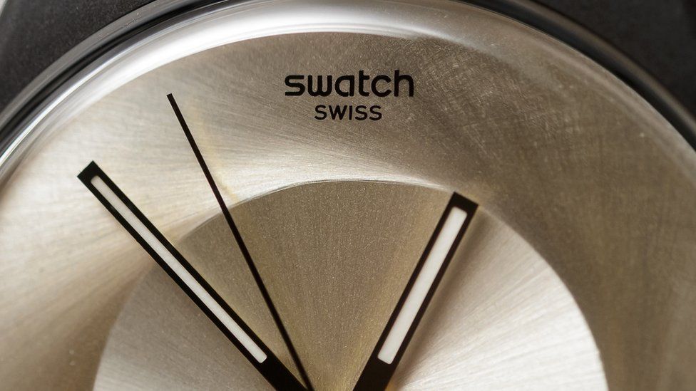 Swatch watch face