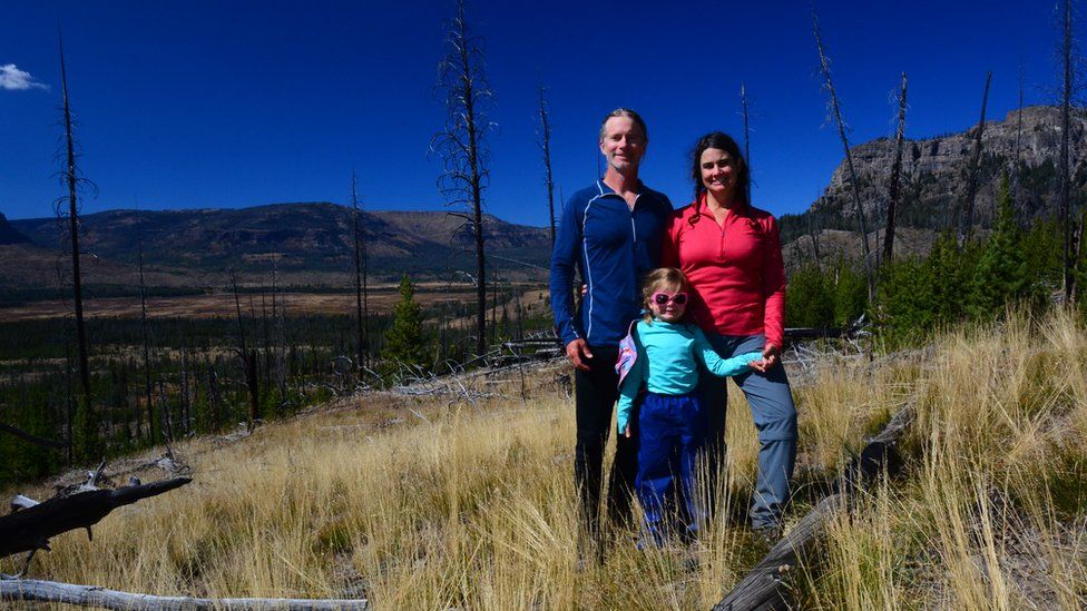 The Means family in the remotest spot in the United States lower 48