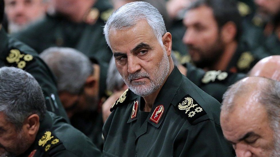 Quds Force commander Major General Qasem Soleimani in Tehran in 2016
