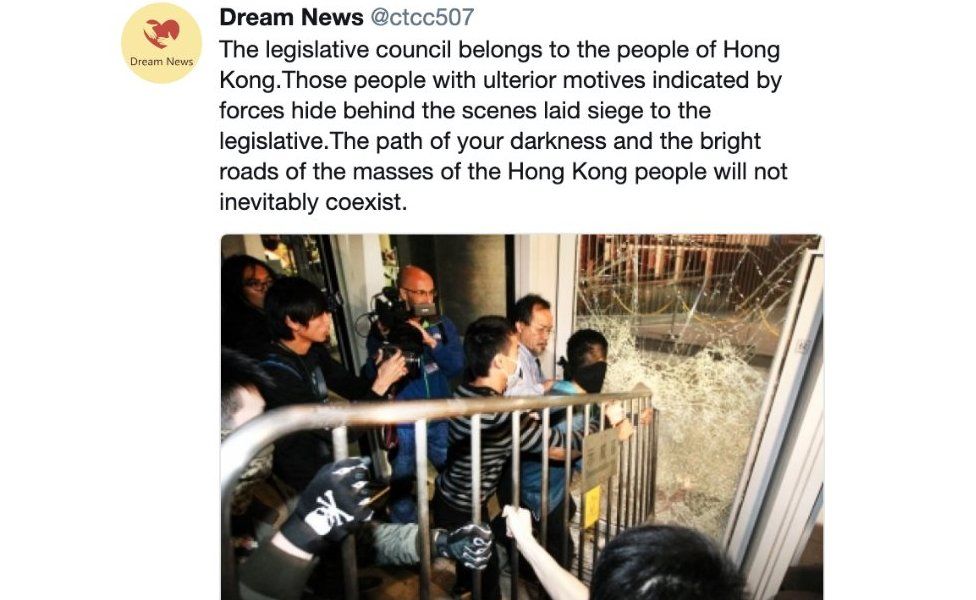 Hong Kong Protests Twitter And Facebook Remove Chinese Accounts c News