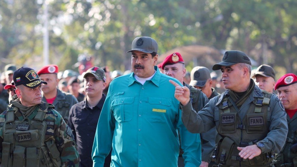 Venezuelan leader Nicolas Maduro