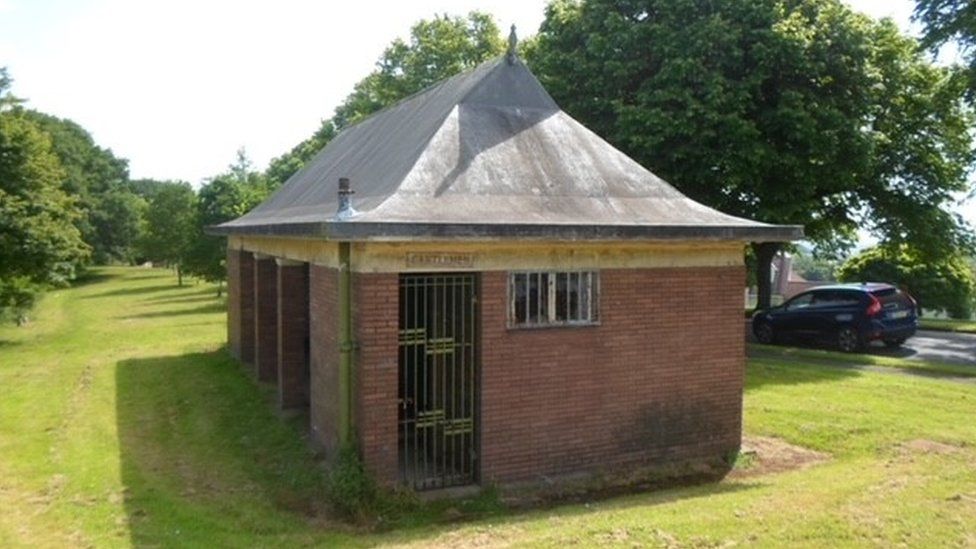 The former public toilet on Ridgeway