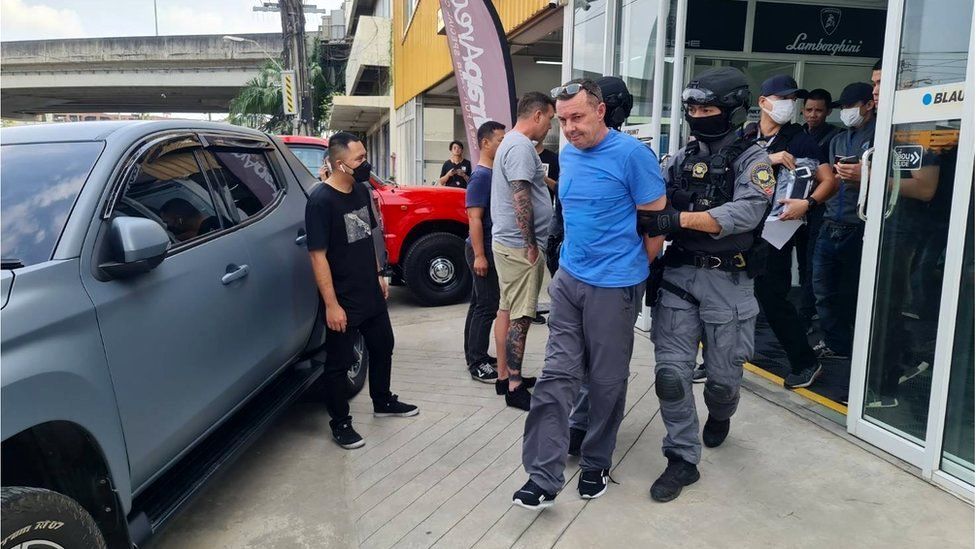Fugitive and drugs boss arrested in Thailand at a garage