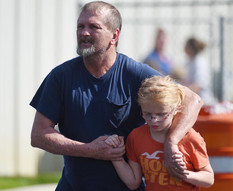 child with father