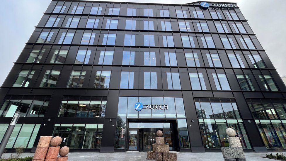 Zurich's new Unity Place headquarters in Swindon town centre