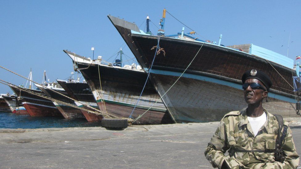 Guard at Berbera Port
