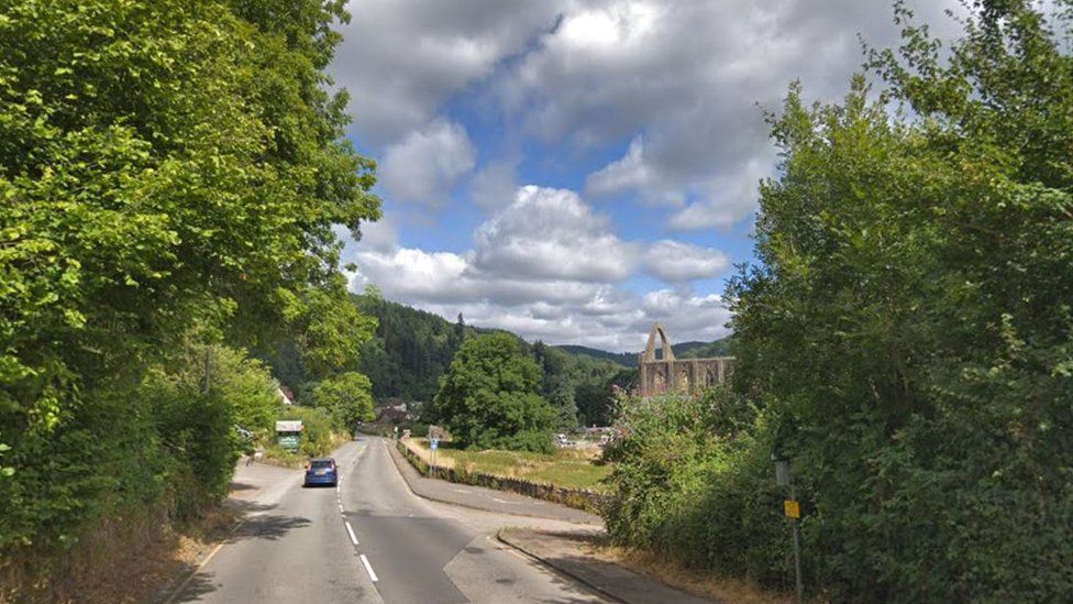 Motorcyclist 54 dies in van crash on A466 near Tintern BBC News