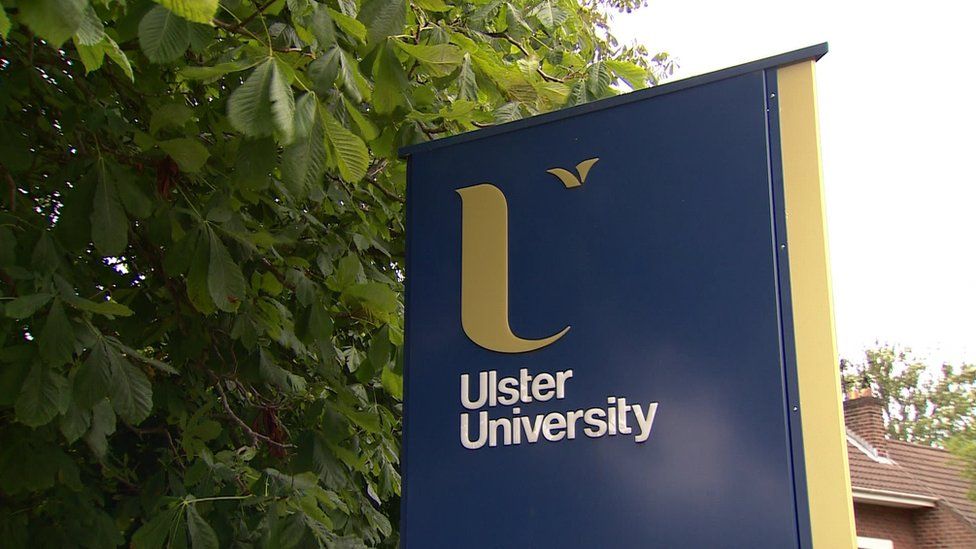 A sign that reads: Ulster University