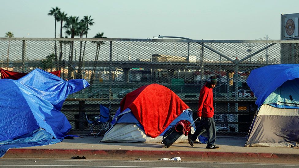 Homeless in California