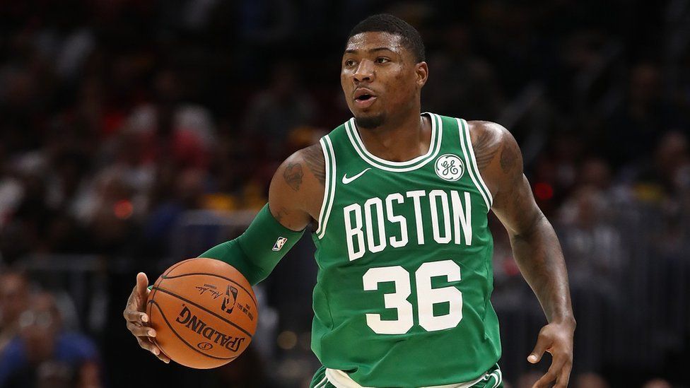 Boston Celtics player Marcus Smart