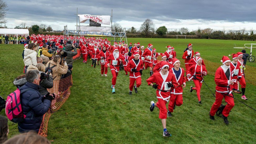 Saltford Santa Dash