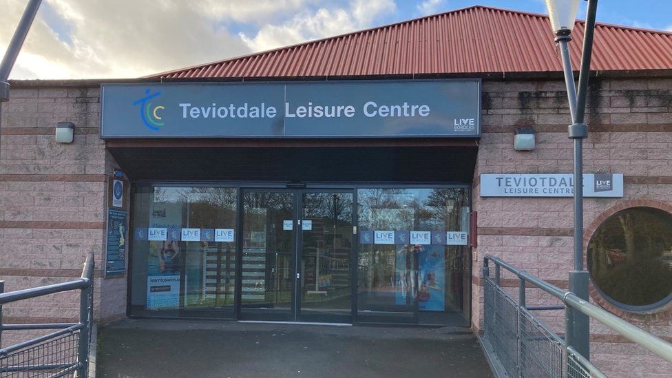 Teviotdale Leisure Centre in Hawick.
