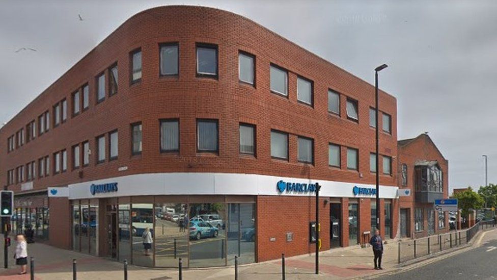 Barclays Bank on York Road, Hartlepool