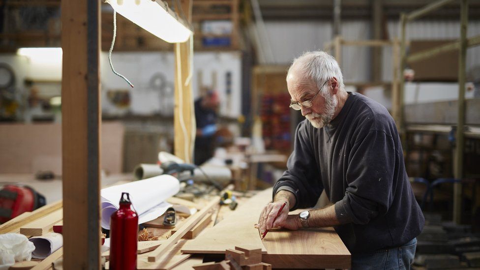 Man in workshop