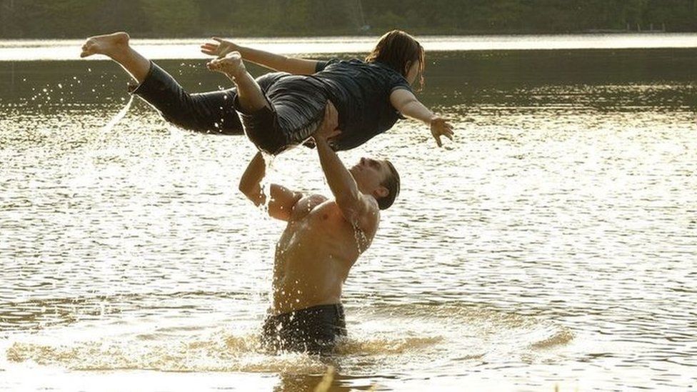 Colt Prattes and Abigail Breslin in Dirty Dancing