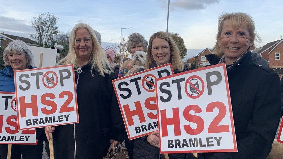Anti-HS campaigners