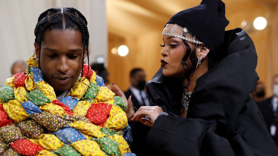 A$AP Rocky and Rihanna