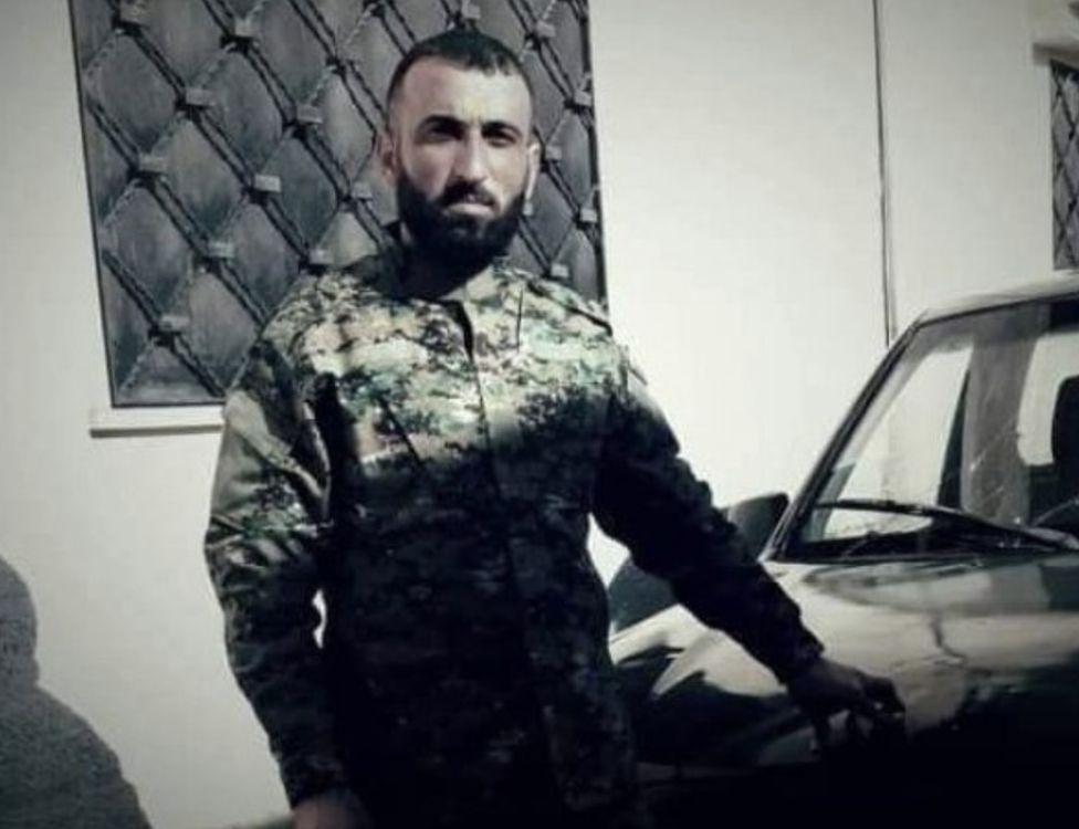 Maj Kinan Farzat is one of the Syrian National Army soldiers reported to have died in Nagorno-Karabakh