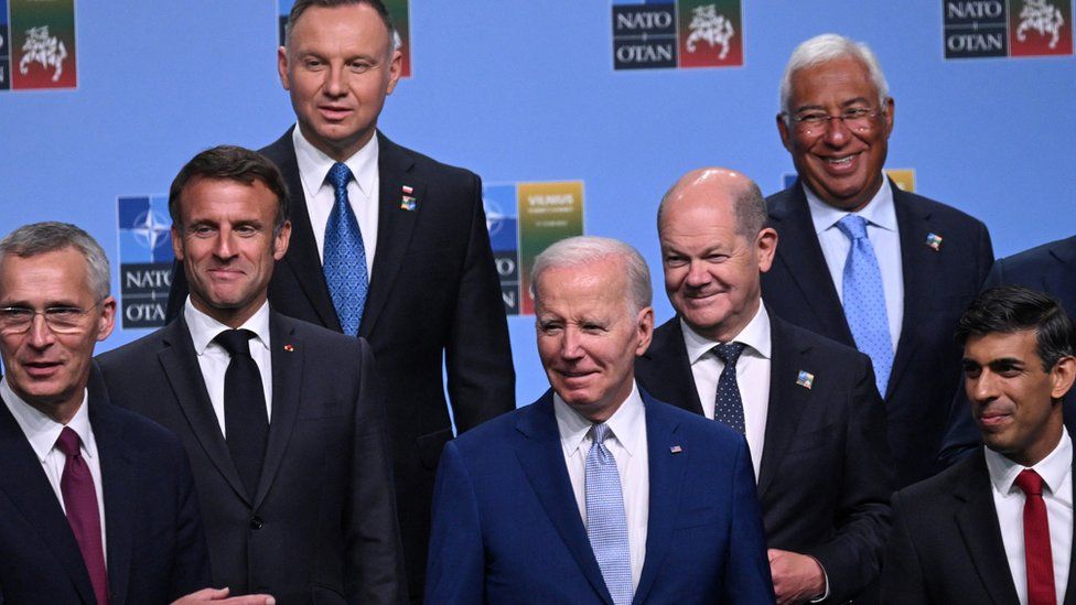 Participants of the Nato summit