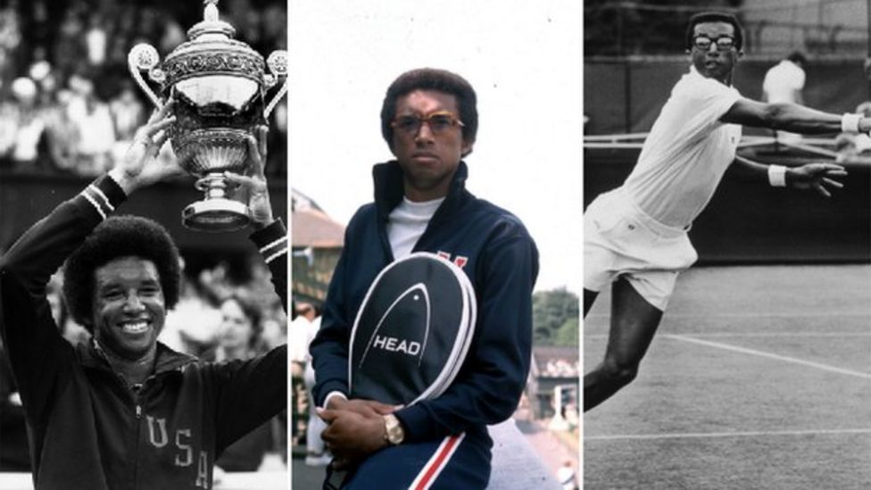 Wimbledon: How Arthur Ashe became only black man to win title - BBC Sport