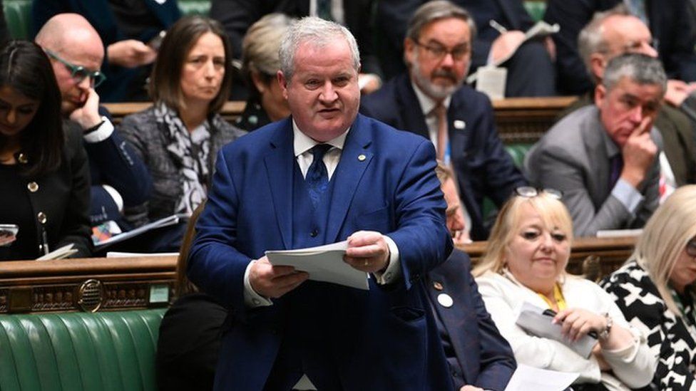 Ian Blackford in parliament