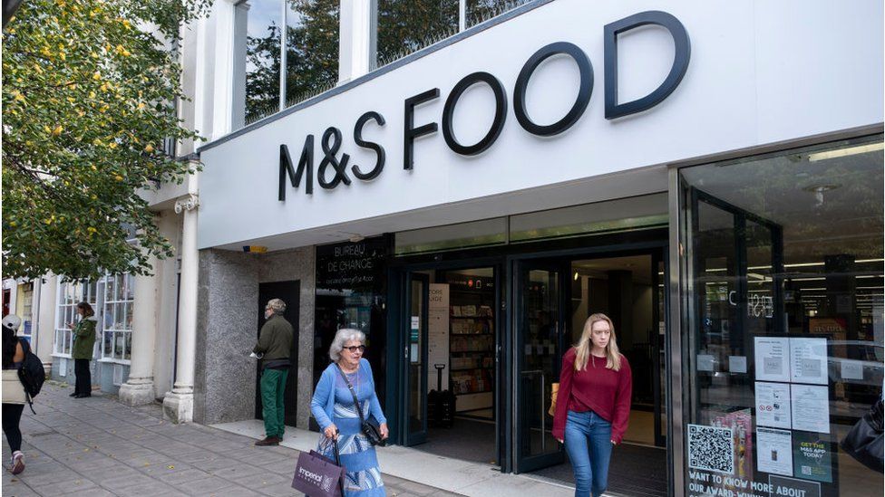 Marks & Spencer raises pay in battle for supermarket staff - BBC News