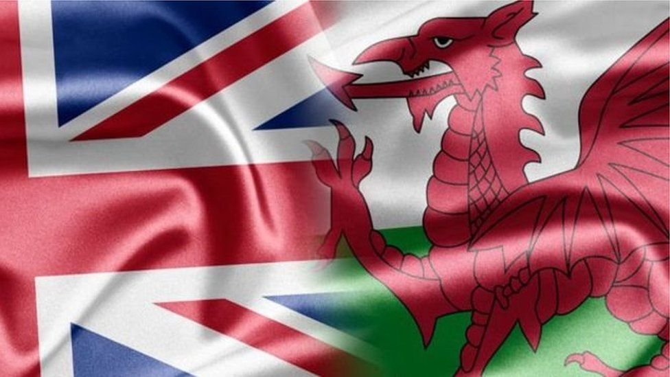 fflagiau Cymru Jac yr Undeb