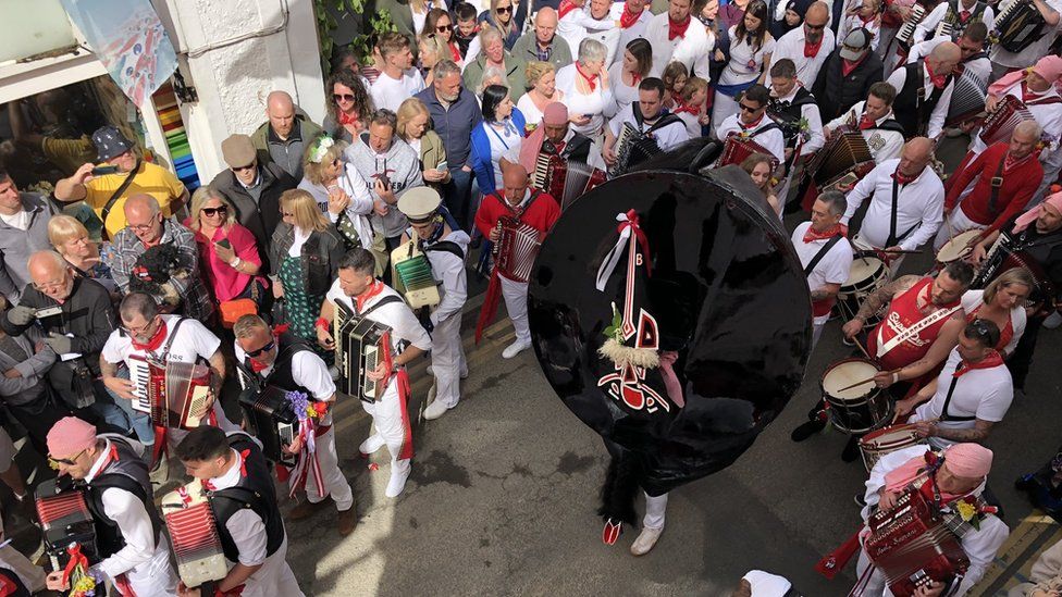 Padstow's 'Obby 'Oss festival