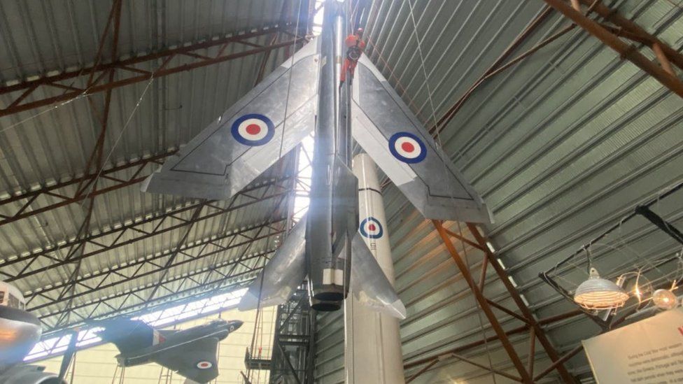 Plane display at RAF Cosford