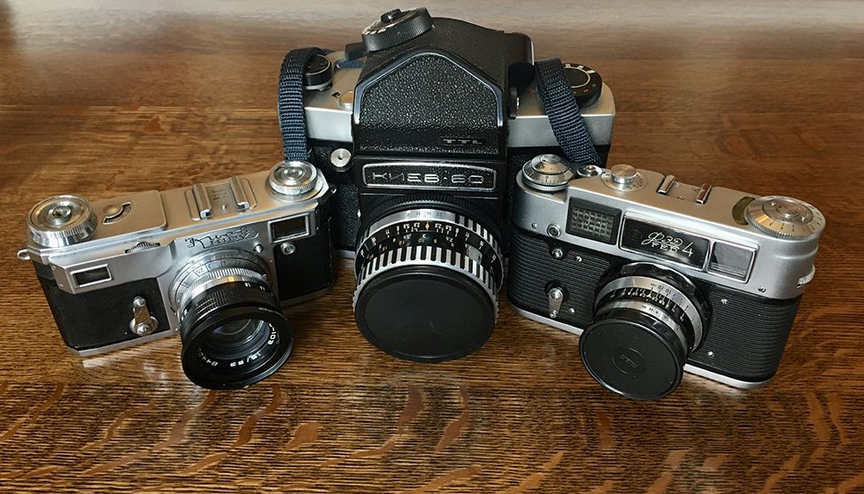 Some Ukrainian cameras from Iain's collection