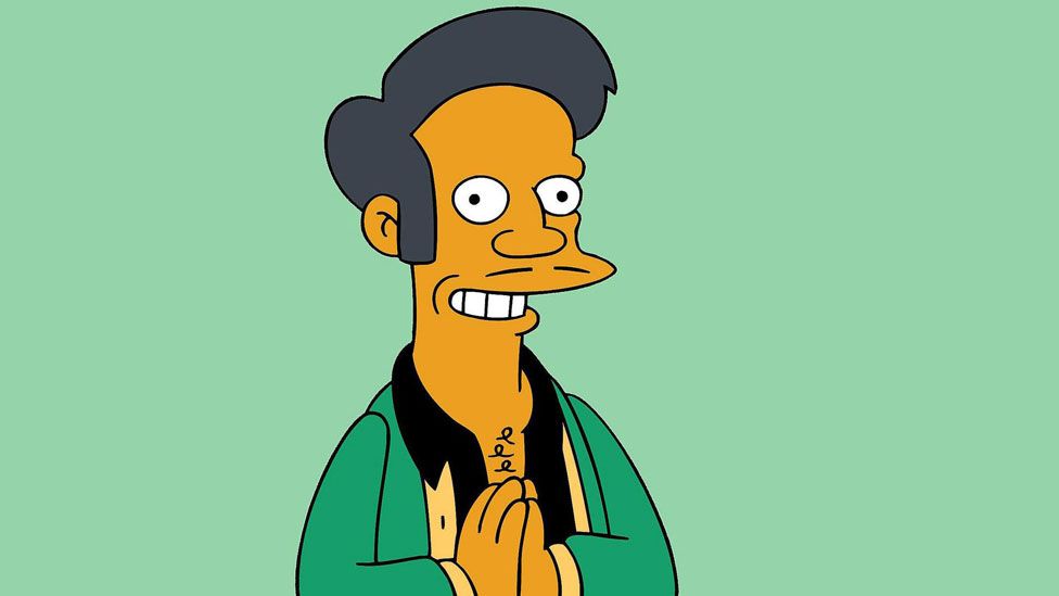 The character Apu from The Simpsons