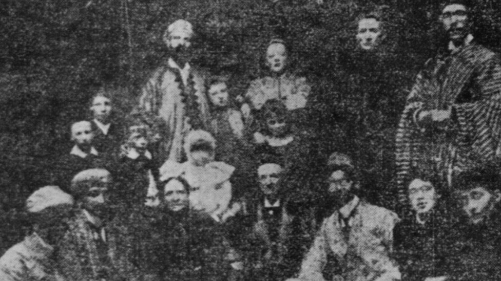 Group of Liverpool's Victorian Muslims including possibly Fatima Cates