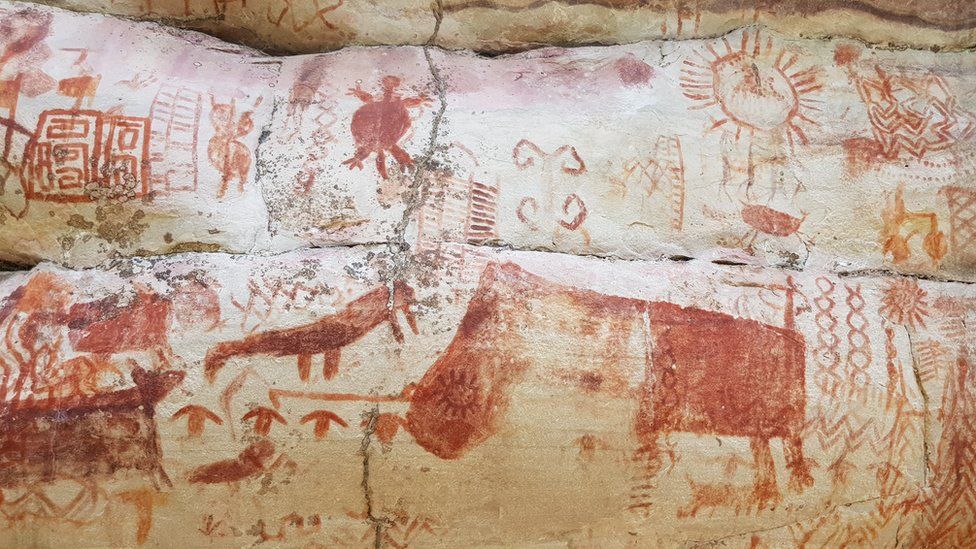 Rock art in the Amazon