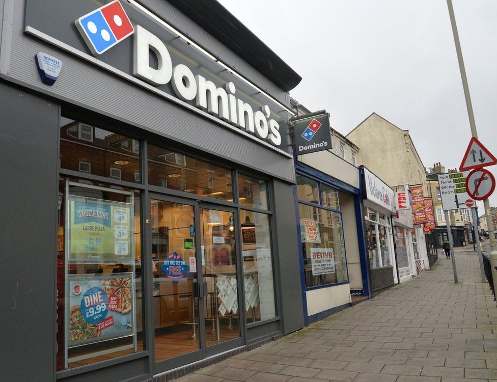 Dominos Pizza Shop Sex Couple Spared Jail Bbc News