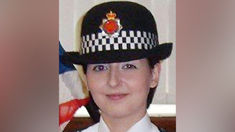 Father of murdered police officer Nicola Hughes collects MBE honour ...