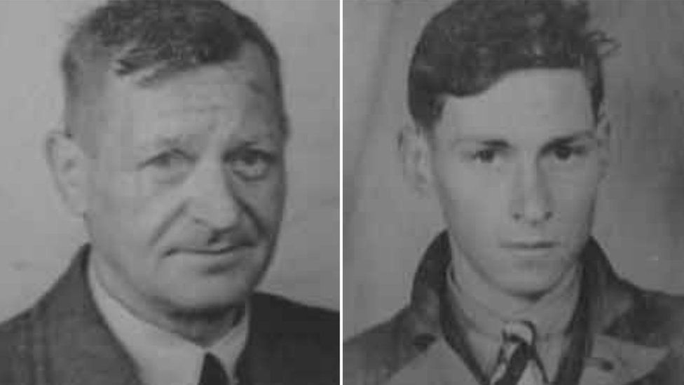 Clarence and Peter Painter in individual headshots