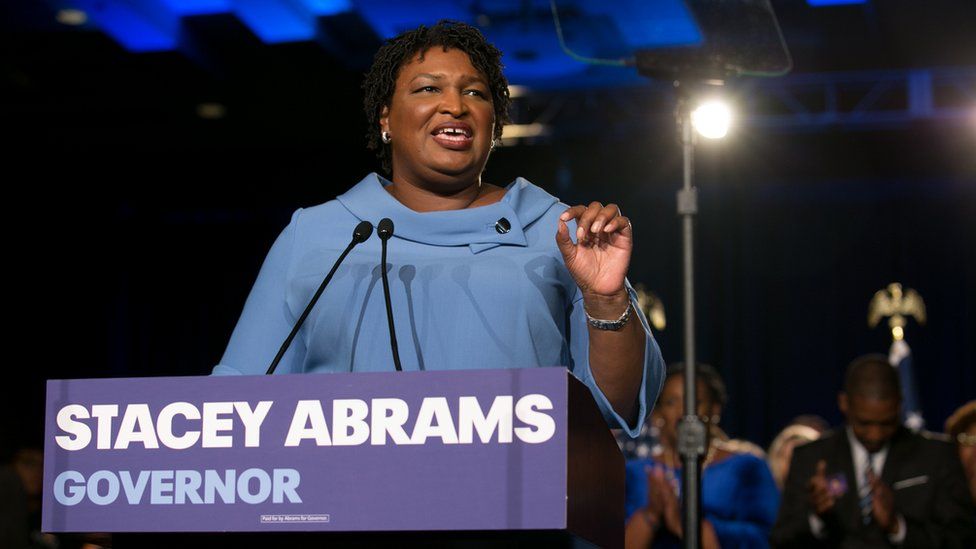 Stacey Abrams is contesting the results in her bid to be Governor of Georgia