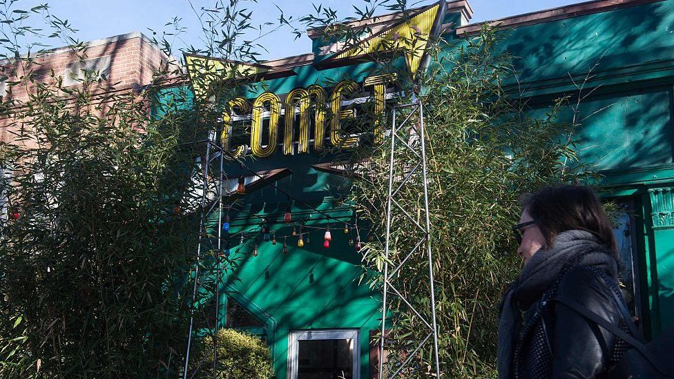 Comet Ping Pong Pizzeria became the subject of an online conspiracy theory about child trafficking