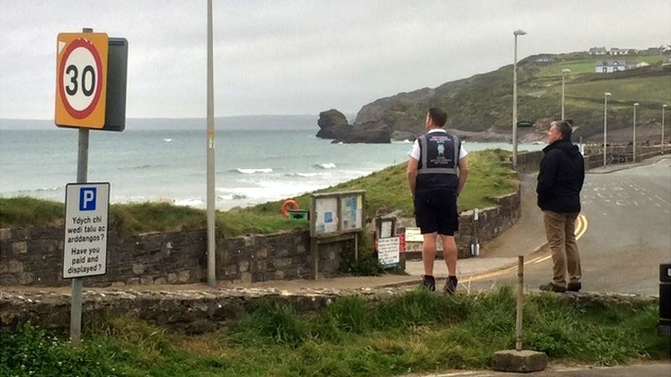 Early morning Enforcement Patrol at Broad Haven