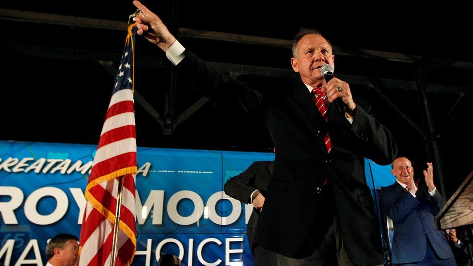Roy Moore at 22 Sept rally